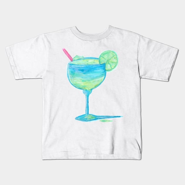 MARGARITA Kids T-Shirt by wtaylor72